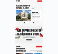 Kleine Seitenvorschau von heuteinhamburg.de