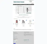 Kleine Seitenvorschau von kleiderstaender-company.de