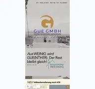Kleine Seitenvorschau von gue-gmbh.de