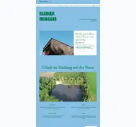 Kleine Seitenvorschau von kleinerheidesee.de