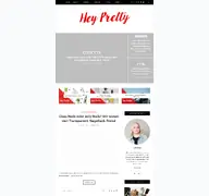 Kleine Seitenvorschau von heypretty.ch