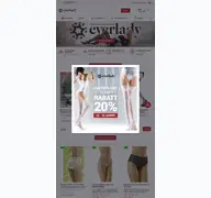 Kleine Seitenvorschau von everlady.de