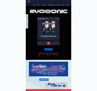 Kleine Seitenvorschau von evosonic.de