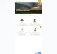 Kleine Seitenvorschau von meteosol.de
