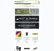 Kleine Seitenvorschau von arrowforge.de