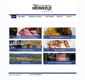 Kleine Seitenvorschau von metzgerei-heinkele.de