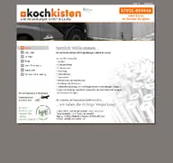 Kleine Seitenvorschau von koch-kisten-verpackungen.de