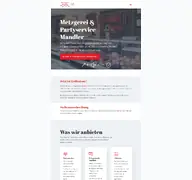Kleine Seitenvorschau von metzgerei-mandler.de