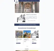 Kleine Seitenvorschau von klosterkirche-sponheim.de