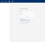 Kleine Seitenvorschau von hgk-order.hgk-backoffice.de