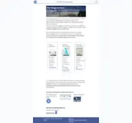 Kleine Seitenvorschau von starkregenportal.de