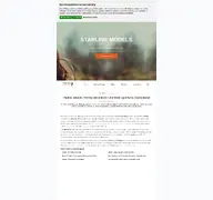 Kleine Seitenvorschau von starline-models.de
