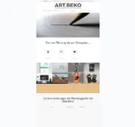 Kleine Seitenvorschau von artbeko.de