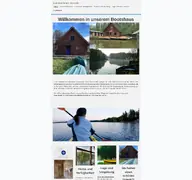 Kleine Seitenvorschau von bootshausferien-mirow.de
