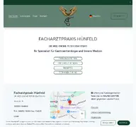 Kleine Seitenvorschau von facharztpraxis-huenfeld.de