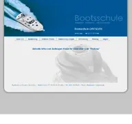Kleine Seitenvorschau von bootsschule-dresden.de