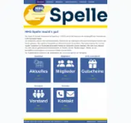 Kleine Seitenvorschau von hhg-spelle.de