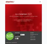 Kleine Seitenvorschau von starter-rottweil.de