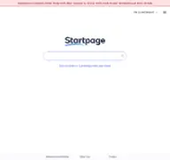 Kleine Seitenvorschau von startpage.de