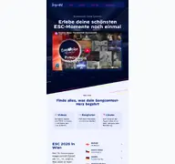 Kleine Seitenvorschau von songcontest.ch