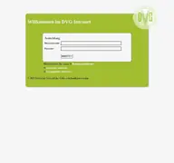 Kleine Seitenvorschau von dvg-intranet.de
