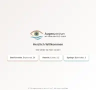 Kleine Seitenvorschau von mvz-am-weserufer.de