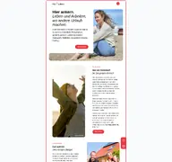 Kleine Seitenvorschau von hierankern.de
