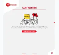 Kleine Seitenvorschau von tarifrechner.igbau.de