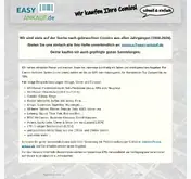 Kleine Seitenvorschau von easy-ankauf.de