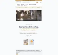 Kleine Seitenvorschau von spanplatten-online.de