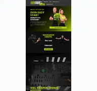 Kleine Seitenvorschau von easyfitness-halle.de