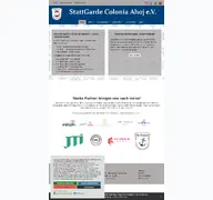 Kleine Seitenvorschau von stattgarde.de
