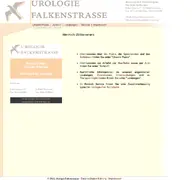 Kleine Seitenvorschau von urologie-falkenstrasse.de
