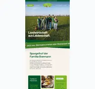 Kleine Seitenvorschau von spargelhof-biermann.de
