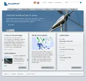 Kleine Seitenvorschau von easywind.de