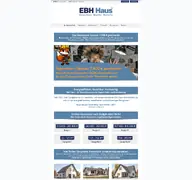 Kleine Seitenvorschau von ebh-haus.de