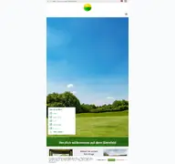 Kleine Seitenvorschau von artland-golf.de