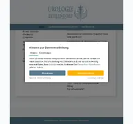 Kleine Seitenvorschau von urologie-zehlendorf.de