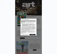 Kleine Seitenvorschau von art-magazin.de