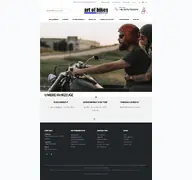 Kleine Seitenvorschau von artofbikes.de