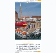 Kleine Seitenvorschau von eckernfoerde.boat-company.de