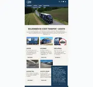Kleine Seitenvorschau von eckert-logistik.de