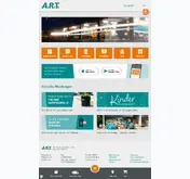 Kleine Seitenvorschau von art-trier.de