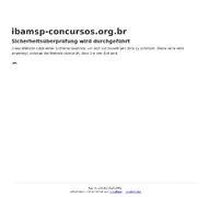 Kleine Seitenvorschau von ibamsp-concursos.org.br
