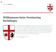 Kleine Seitenvorschau von burlafingen.de