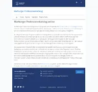 Kleine Seitenvorschau von professorenkatalog.online.uni-marburg.de