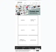 Kleine Seitenvorschau von yanik-shop.de