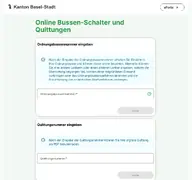 Kleine Seitenvorschau von bussen.egov.bs.ch
