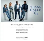 Kleine Seitenvorschau von yeanshalle-shop.de