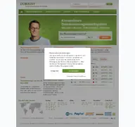 Kleine Seitenvorschau von domaisy.de
